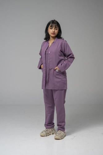 جكت طبي لون لحمي