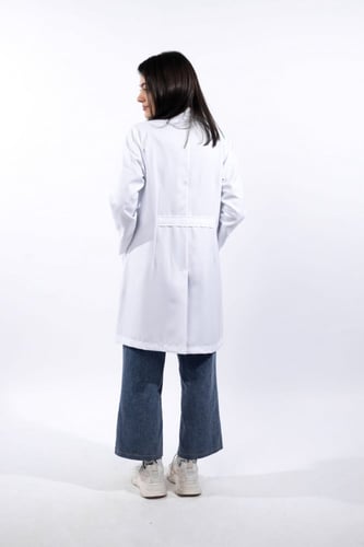 بالطو طبي نسائي ابيض | لابكوت موديل رقم 1