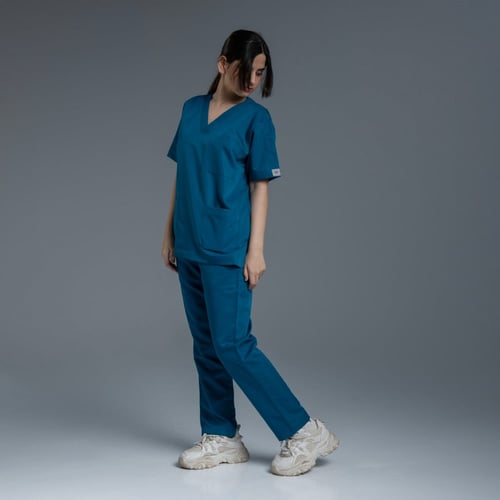 سكراب طبي تركواز غامق