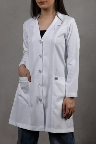 بالطو طبي نسائي ابيض | لابكوت موديل رقم 1