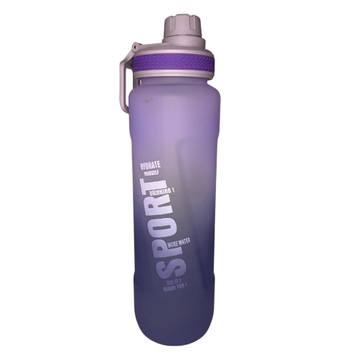 زجاجة مياة رياضية فاخرة بلاستك أرجواني