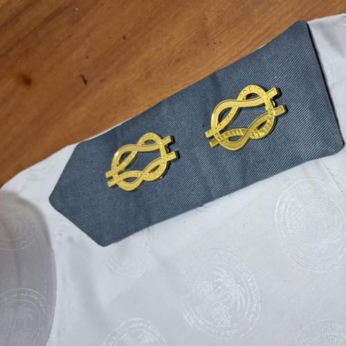 سبلاين كتافية قائد رصاصي مع الأفقية دبل