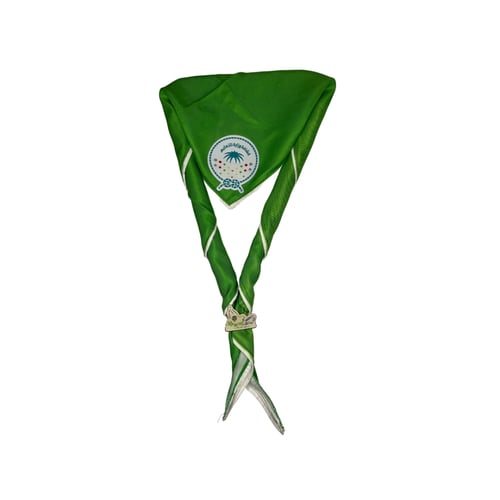 منديل كشافة وزارة التعليم لون أخضر