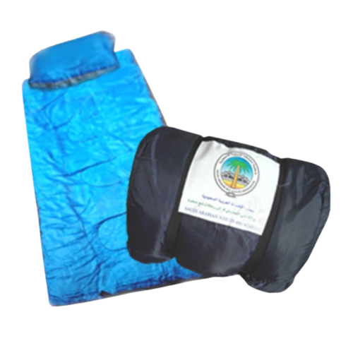 فراش نوم مع مخدة كحلي