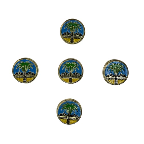 معدن غطا للعصا الكشفي شعار جمعية الكشافة العربية ا...