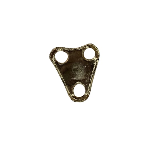 ربطة منديل ثلاثية ذهبي