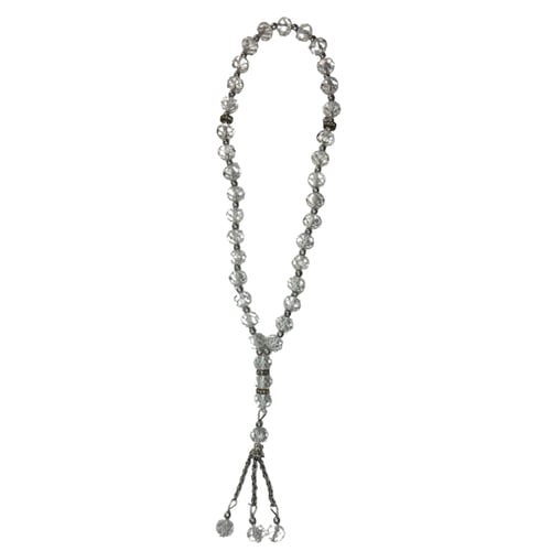 مسباح فاخر لون أبيض بفضي