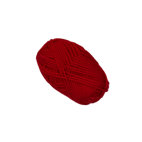 خيط صوف لون أحمر لأعمال الريادة