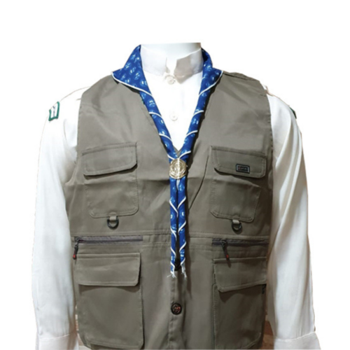 سديري جاكيت رمادي بدون شعار