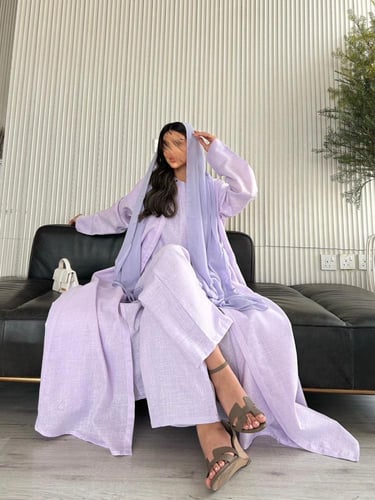 عباية لينن موف