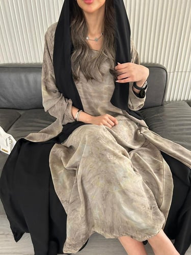 دبل فيس أسود وبيج