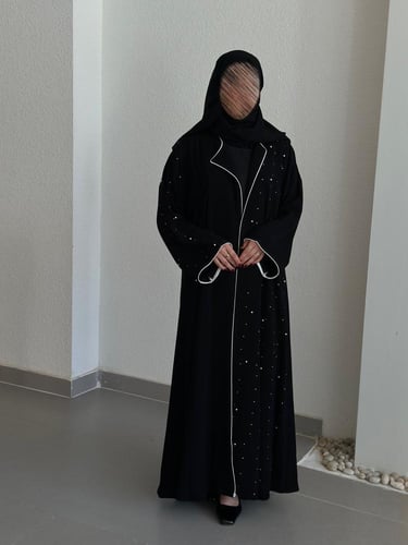 عباية مناسبات مع شك لولو وكرستال