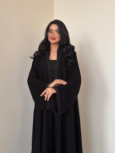 عباية كلوش ملكي مع كلفة