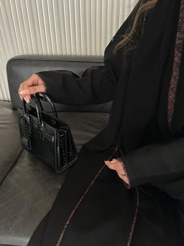 كريب نص كلوش وقطن هندي