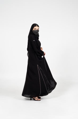 عباية كسرات فضي