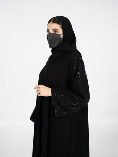 عباية ستار اسود