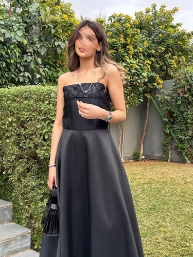 فستان مناسبات اسود