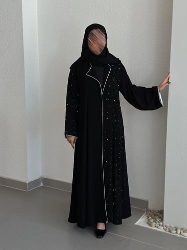 عباية مناسبات مع شك لولو وكرستال