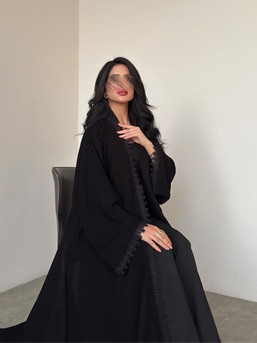 عباية كلوش ملكي مع كلفة