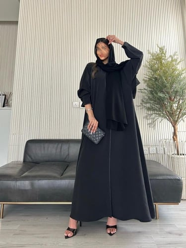 عباية بلاك كلوش