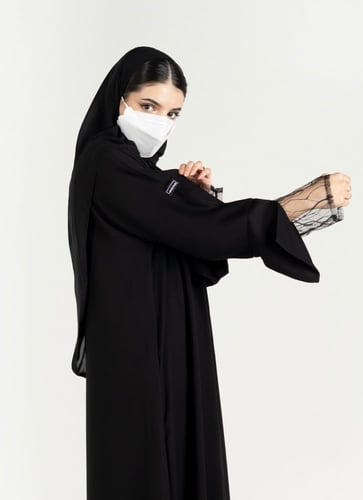 عباية تل مطرز