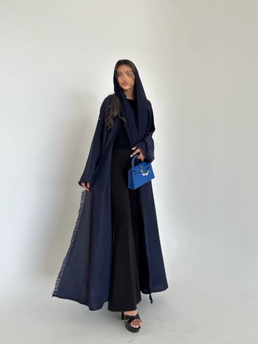 عباية يومية كلوش كحلي