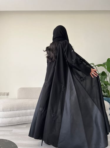 عباية دارك فلاور