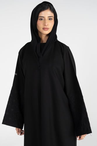 عباية سن بلاك