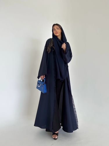 عباية يومية كلوش كحلي