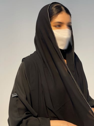 طرحة كرستال فضي