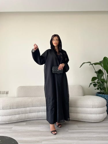 عباية مناسبات شك اسود