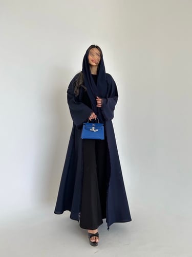 عباية يومية كلوش كحلي