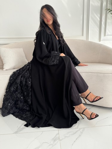 عباية ورد