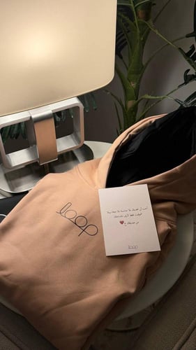 بلوفر دبل كاب رمادي