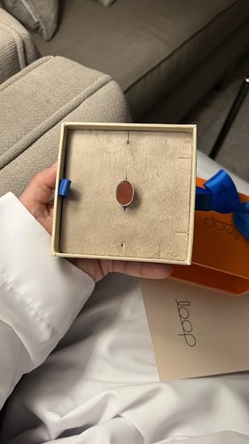 خاتم فضه ملكي بني