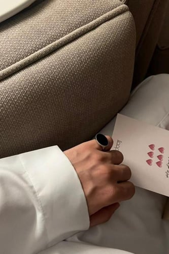 خاتم فضه ملكي