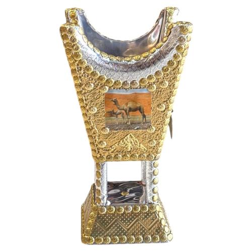 مبخرة كبيرة شكل حائلي مفردة مع شعار ابل