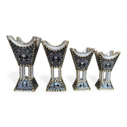 طقم، مباخر، 4 قطع، أشكال متنوعة