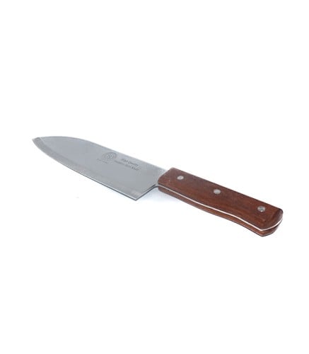 ساطور استيل بيد خشب صغير SH17107