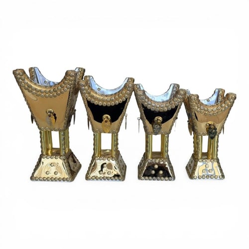 طقم، مباخر، 4 قطع، أشكال متنوعة