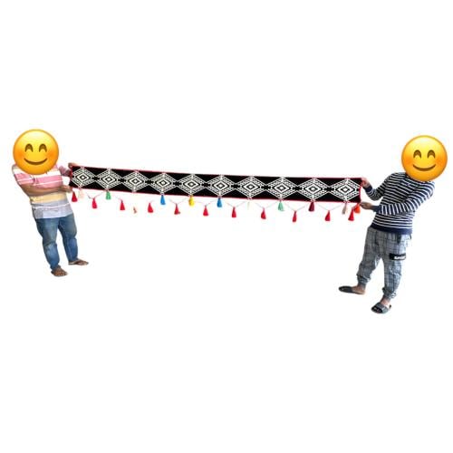 حبل زينة تراثي سوري نجدي احمر مقاس 0.3*3 م
