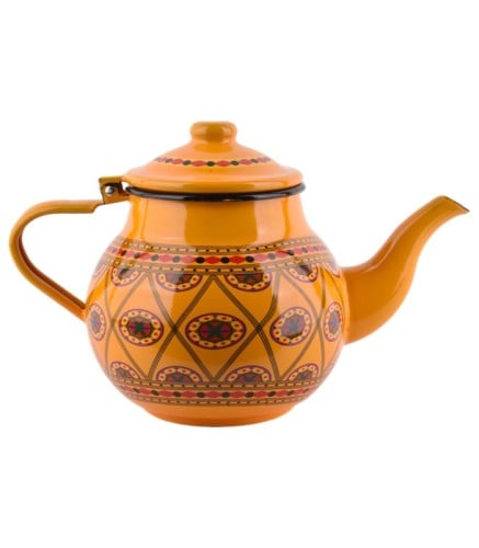 ابريق غضار نقشه تراثيه 3 مقاس 1.5 لتر كركمي SH1966...