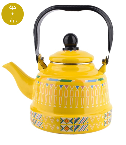 ابريق عسيري اصفر 2.5 لتر TM00061