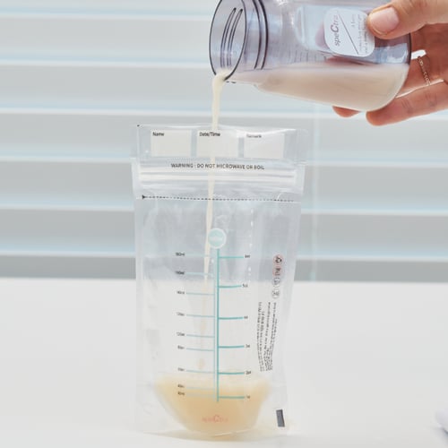 أكياس حفظ الحليب 180 مل / 60 كيس