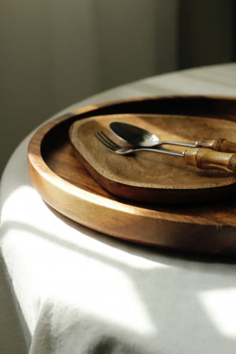 صينية تقديم خشب فاخره