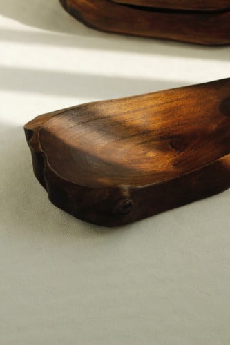 صحن خشبي متعدد الاستخدام