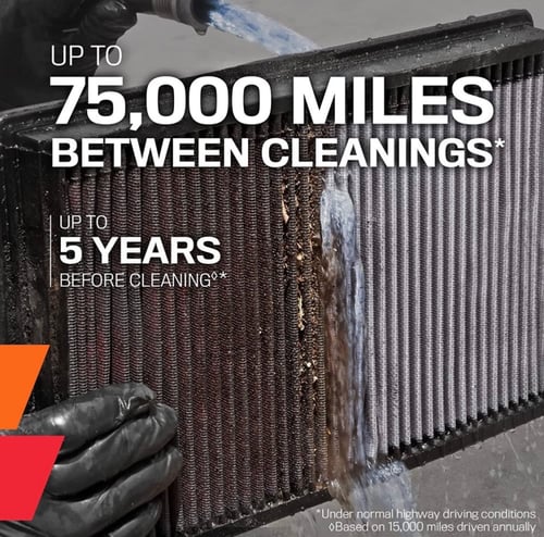 فلتر ماكسيما شريحة جاف رياضي K&N V6 2005-2022