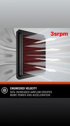 فلتر امبالا 2014+ شريحة K&n