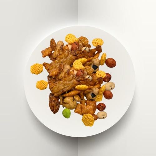 مكسرات يابانية مشكل