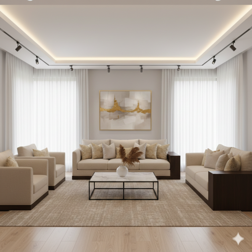 Wood Land sofa set (sold by the meter)